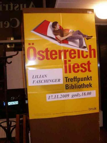 Spotkanie z autorką Lilian Faschinger w ramach akcji Österreich liest 17.11.2009